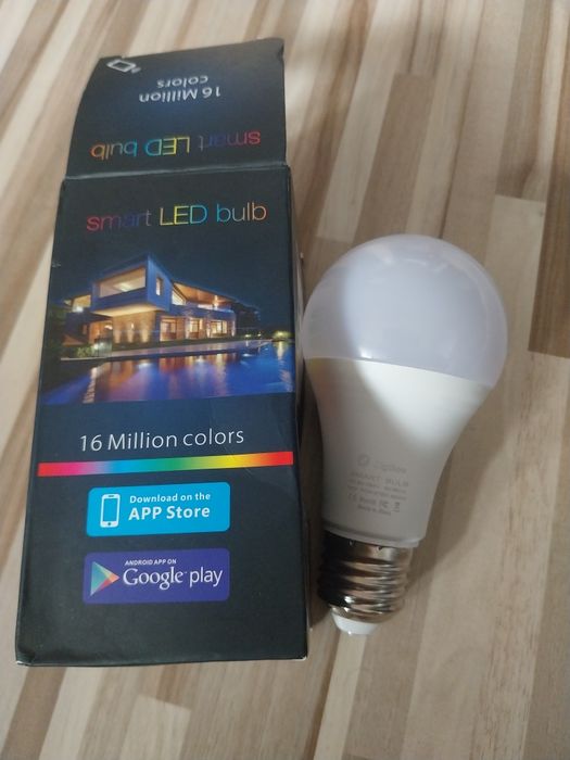 Żarówka zigbee E27 15 W smart Led