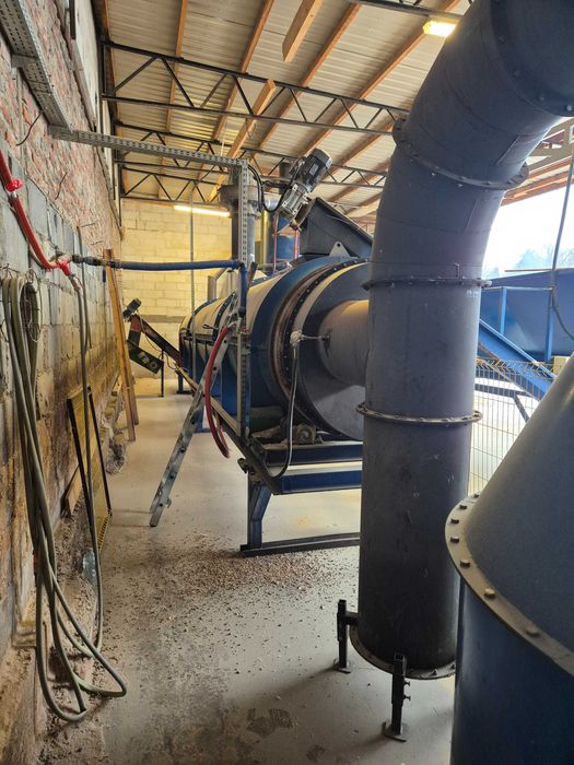 Suszarnia Bębnowa Remix-oil do trocin RG-1000