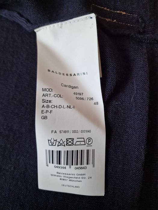 Baldessarini чоловічий вовняний кардиган