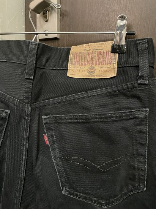 Spodnie Dallas jeans dżinsy czarne