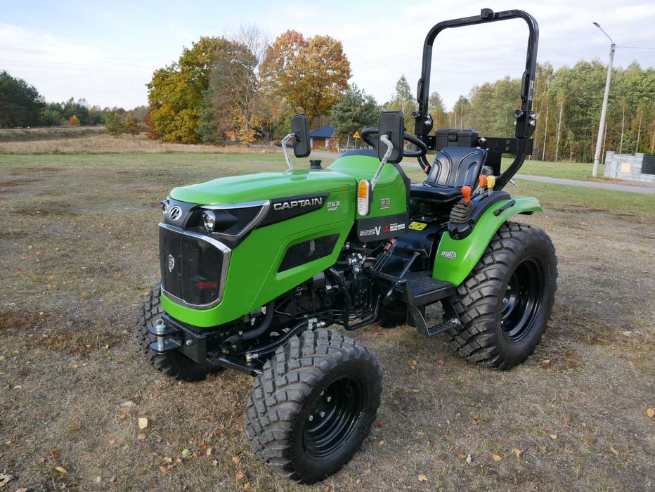 Traktorek 3 cylindry Captain MITSUBISHI 3 cylindry dostawa Homologacja