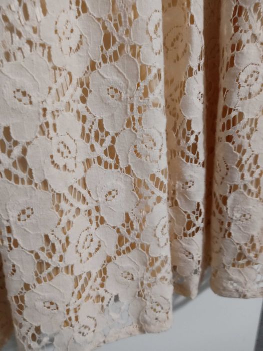 Letnia sukienka Emo kremowa r. 42