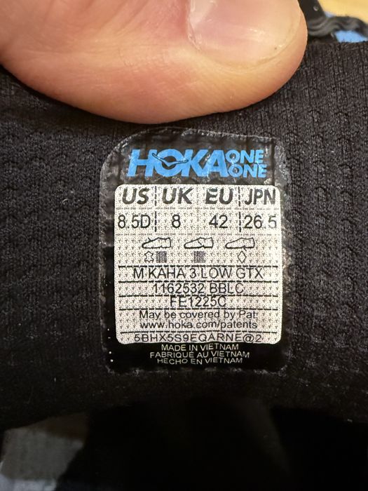 Hoka Kaha 3 Low GTX Triple Black Орігінал!