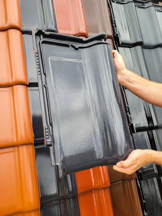 Dachówka ceramiczna Roben Monza Plus Grafitowa Połysk z Dostawą HDS