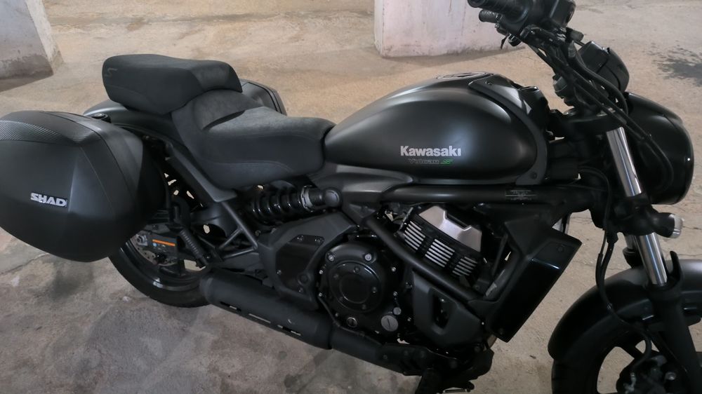 Kawasaki Vulcan S 650 (2019) – 19.400 km – Impecável com muitos Extras