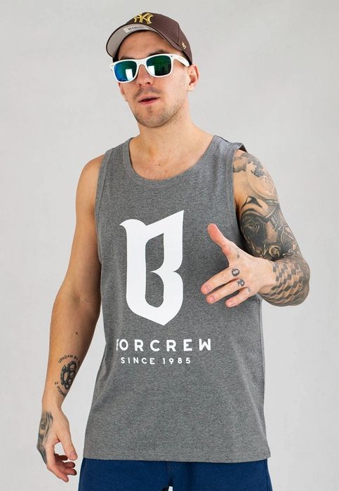 Borcrew BOR Koszulka Tanktop Podkoszulka Biuro Ochrony Rapu Paluch