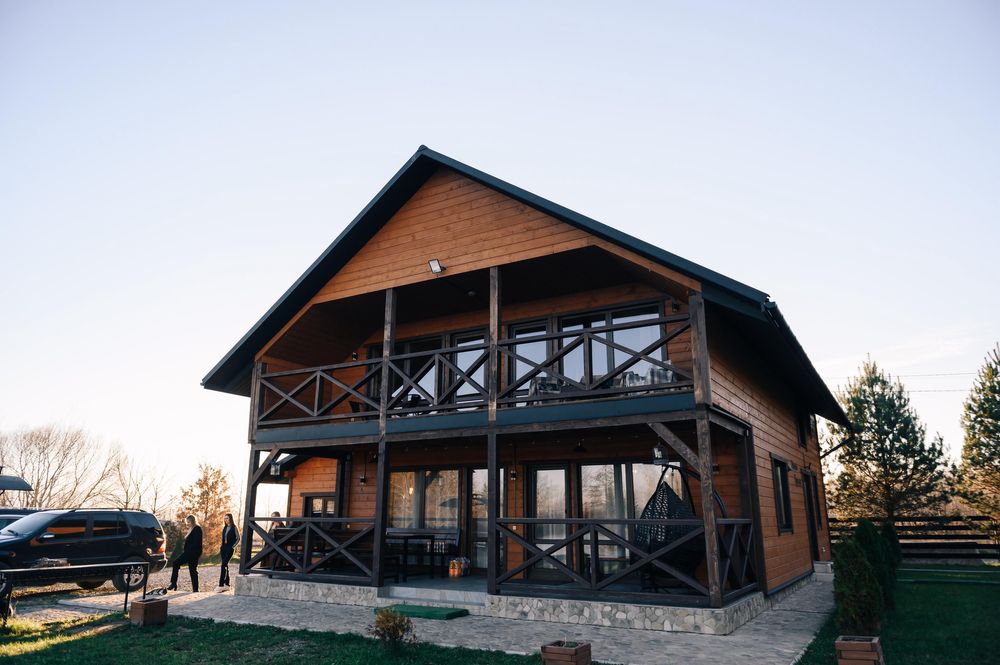 Котедж з 5 спальнями до 14 осіб! Чан, мангал, озеро, ліс!