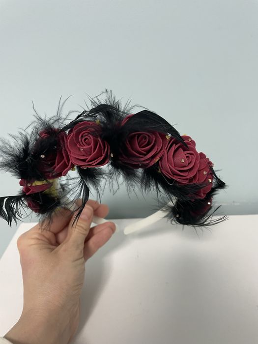 Opaska wianek fascynator