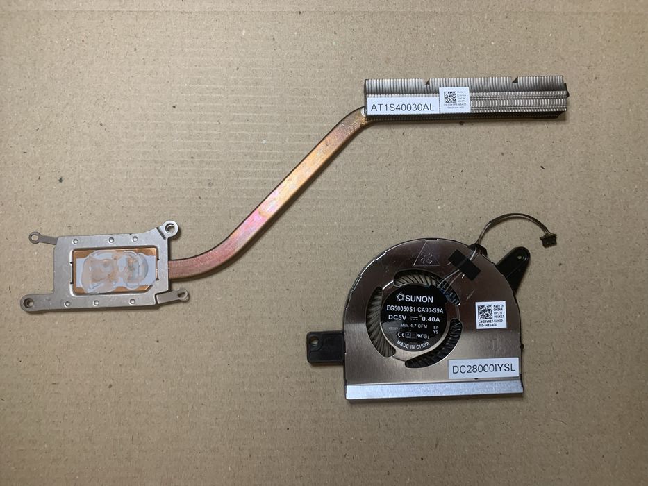 Система охолодження з кулером Dell Latitude 5580, 5590