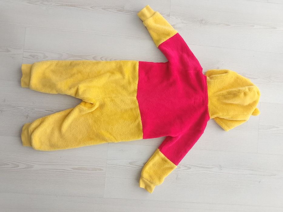 Strój Kubusia Puchatka pajacyk  86