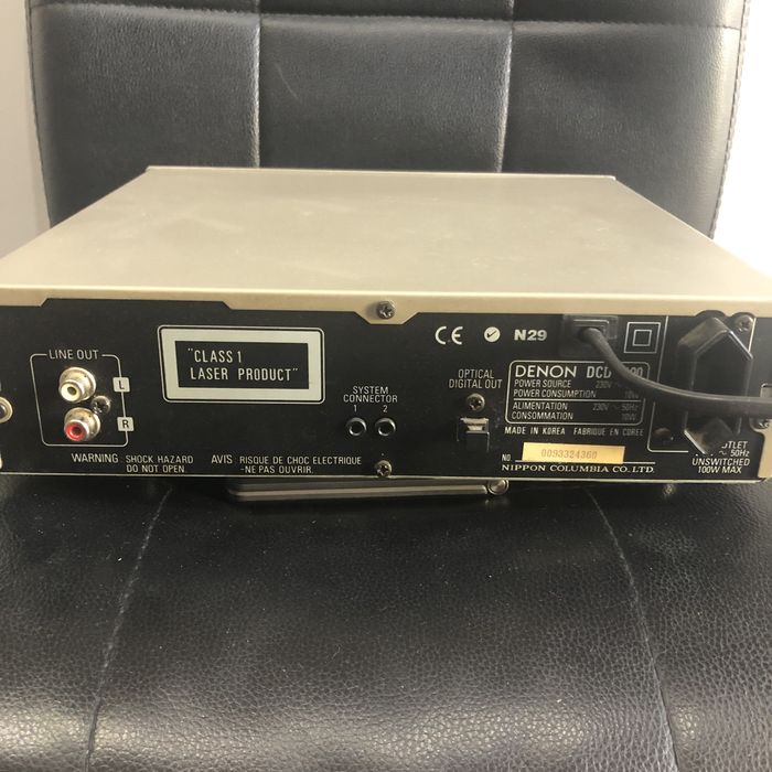Denon DCD-F100 compact disc player