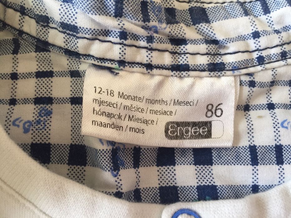 Koszula chłopięca 2 w 1 r 86