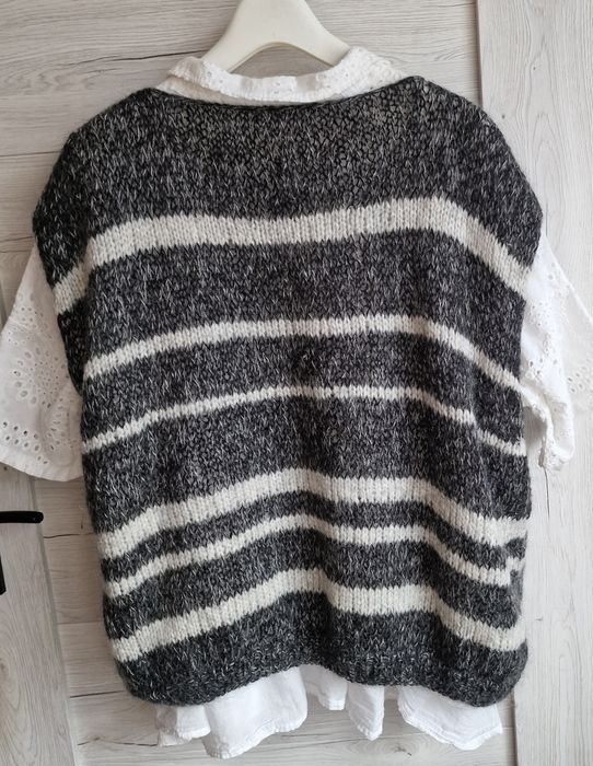 Świetna kamizelka luźna L XL