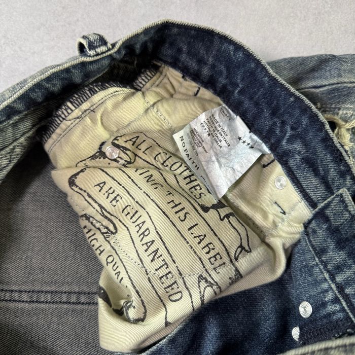Джинсы широкие No Faith Studios distressed archive