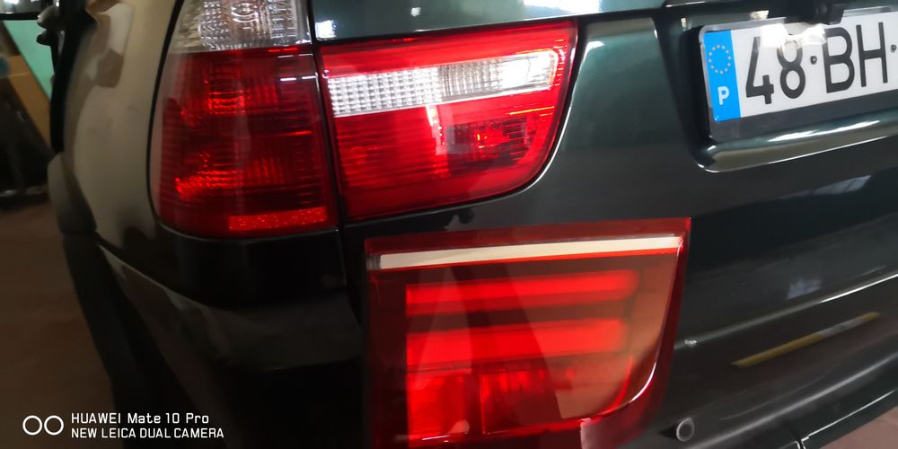 Bmw X5 E70 Lci farol traseiro esquerdo mala