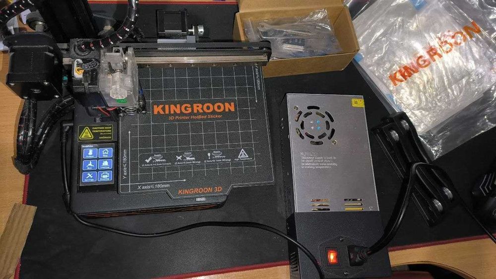 3D 3д принтер Kingroon KP3 новий + великий комплект аксесуарів
