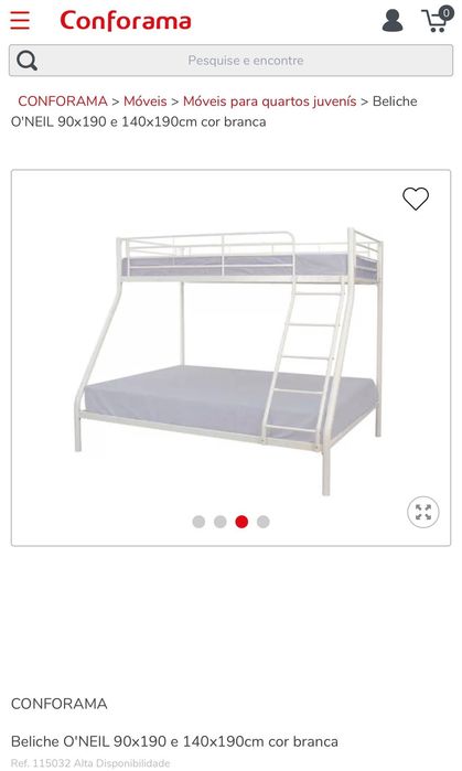 Beliche cama de casa