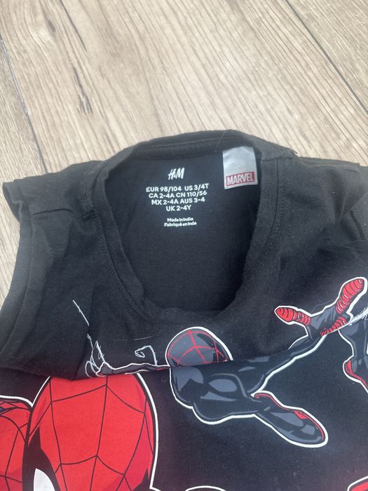 Koszulka chlopieca spider-man