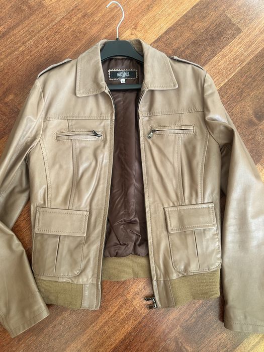 Куртка шкіряна