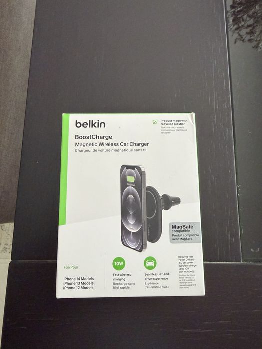 Suporte Magnetico carro Belkin Boost Charger