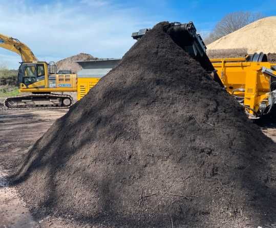 CZARNOZIEM Ziemia kompostowa Ogrodnicza Do Ogrodu KOMPOST NATURALNY