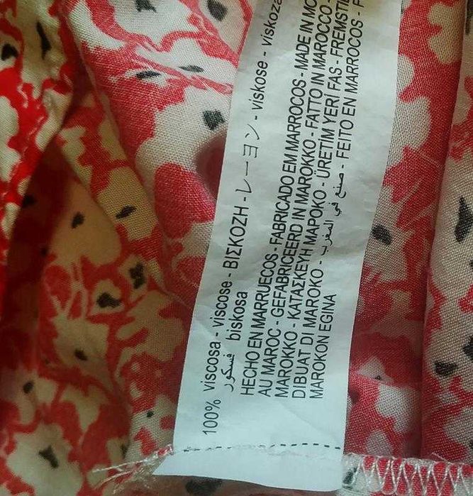 Новое платье миди zara из вискозы