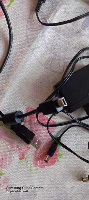 kabel usb stan b.dobry do aparatu ,komputera oraz zasilacze i ładowark