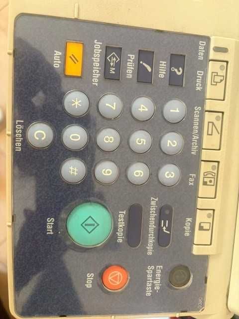 Konica Minolta 7222 – sprawna kserokopiarka, skaner A3/A4
