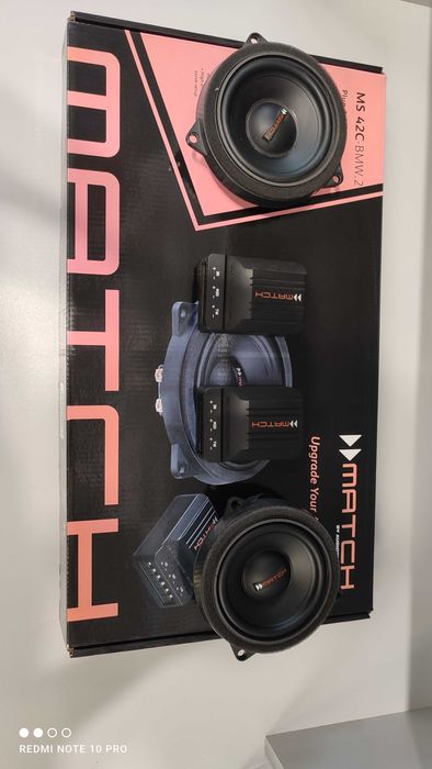 Głośniki  MATCH MS 42C-BMW.2 EM-AUDIO Tomaszów lubelski