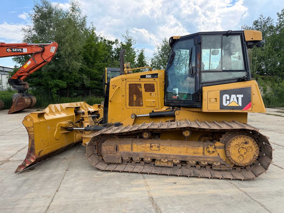 CAT D6K2 LGP spycharka gąsienicowa 14 ton przebieg 4650 mtg