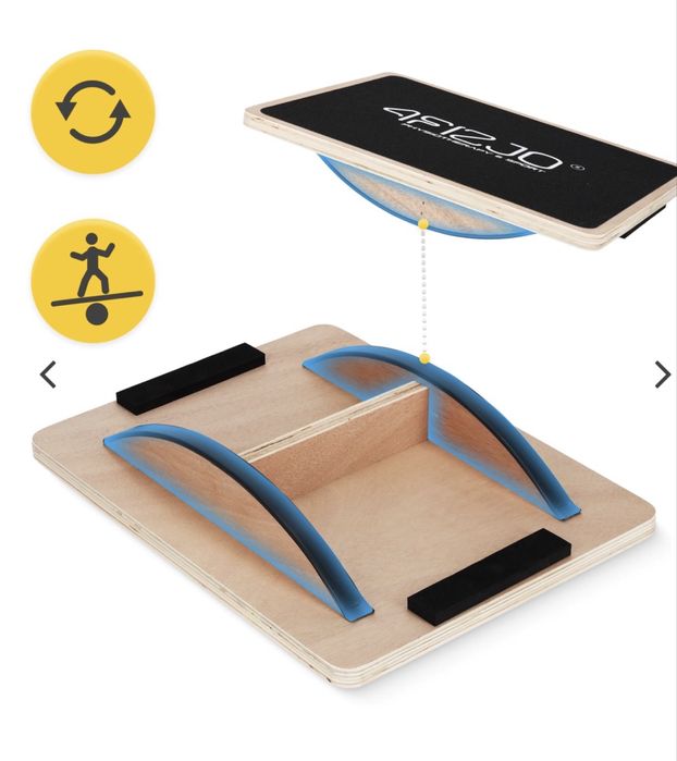 Drewniana platforma do balansowania BALANCE BOARD