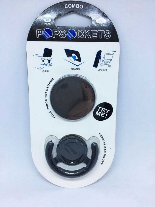 PopSocket com suporte incluído - Várias Cores - NOVOS/SELADOS