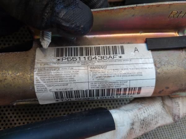 Airbag cortina direito JEEP Grand Cherokee II (WJ, WG)