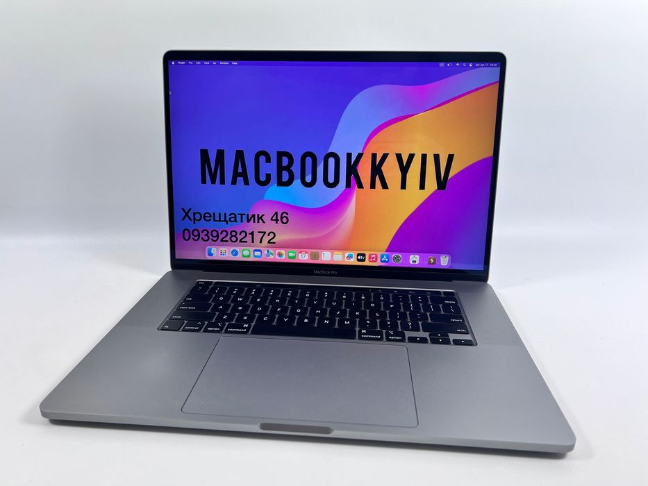 MacBook Pro 16 2021 i9 32GB RAM 512GB SSD Space Gray Гарантія 3 місяці