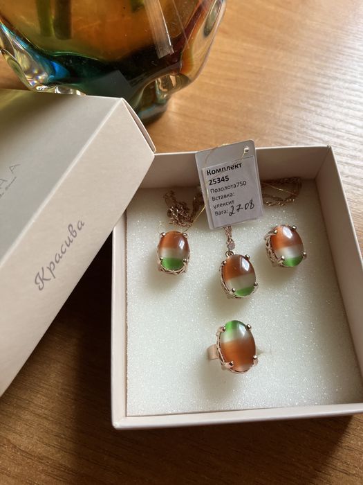 Подарунковий набір прикрас