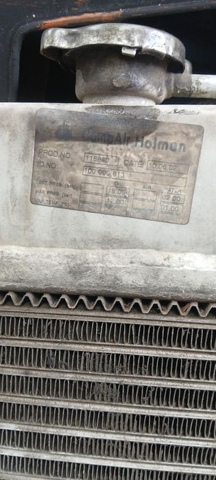 Chłodnica oleju I wody  compair  demag