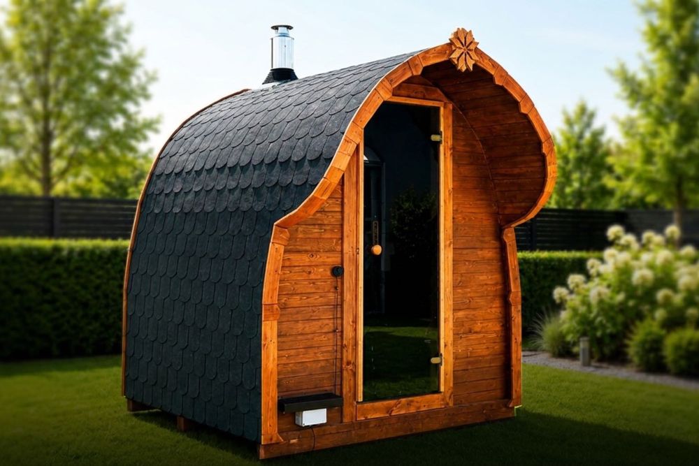 PRODUCENT Gotowe Sauny Ogrodowe Wiking