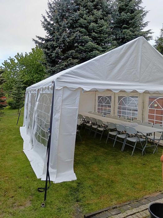 Wynajem namioty cateringowe 4x6, 6x8, 6x12, stoły i krzesła