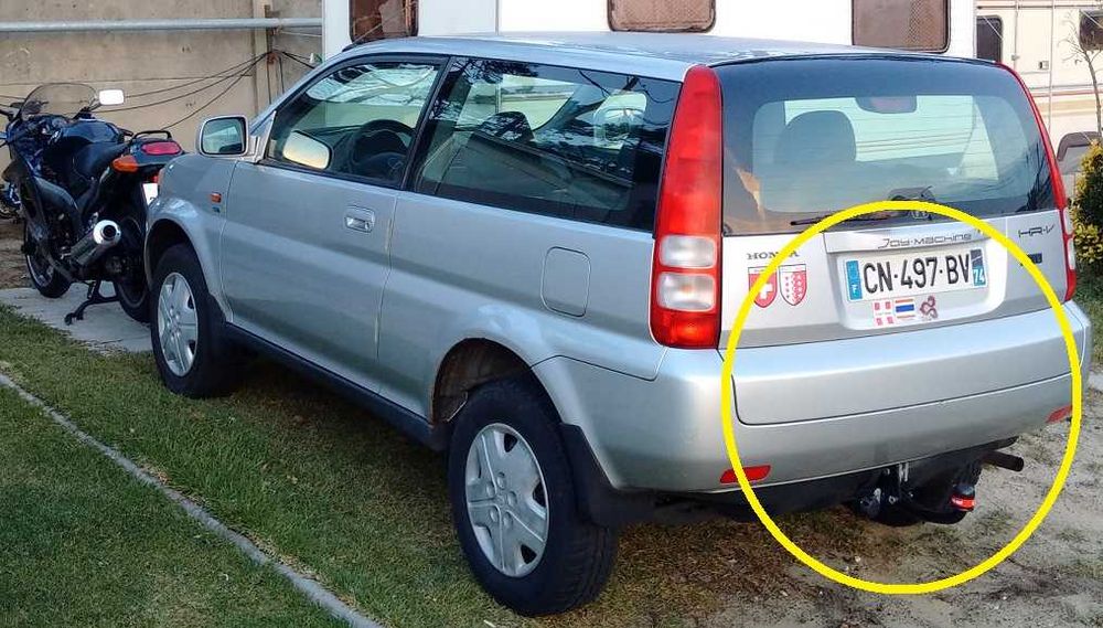 gancho de reboque Honda HR-V