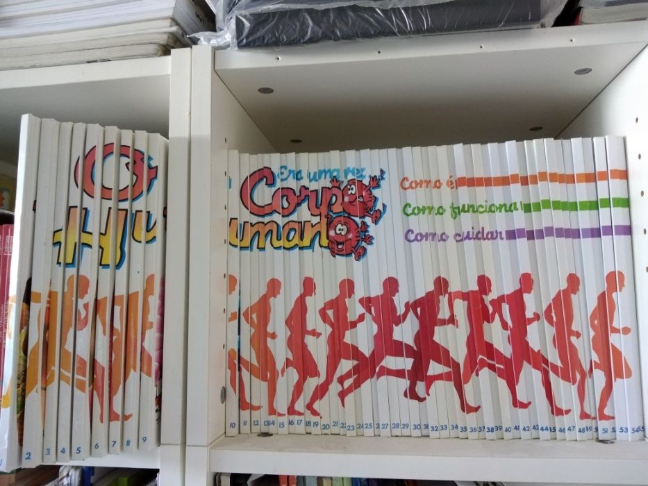 Coleção completa livros "O corpo humano"