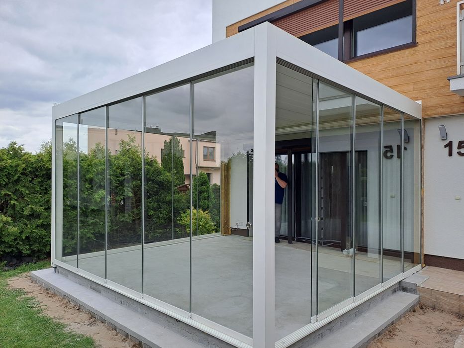 Żaluzje fasadowe c80 z 90 pergola aluminiowa