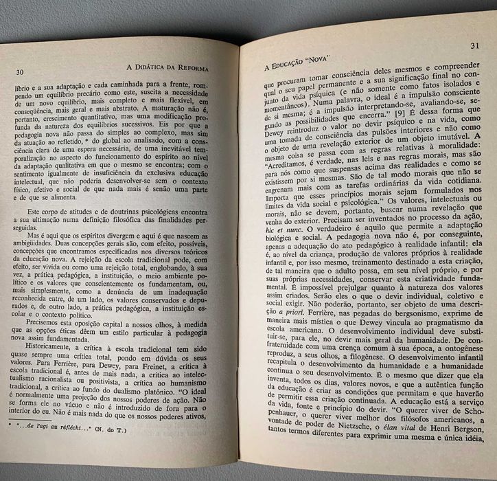 A Didática da Reforma, de Louis Legrand