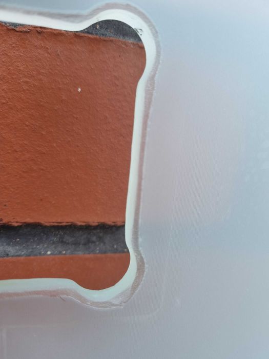 Skrzydło, drzwi szklane matowe 182 x 65 cm gr. 8mm wzór piaskowany