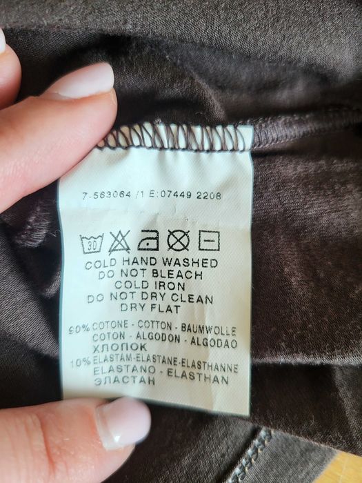 Top Castanho com Bordado - Trussardi