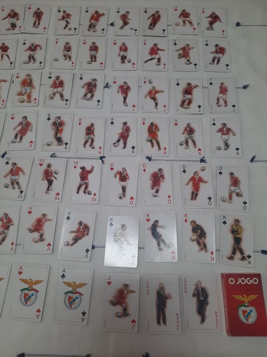 Baralho de Cartas do Benfica