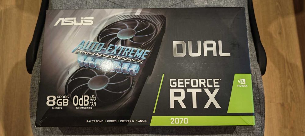 ASUS GeForce RTX 2070 Dual EVO 8GB GDDR6 — Excelente Estado
