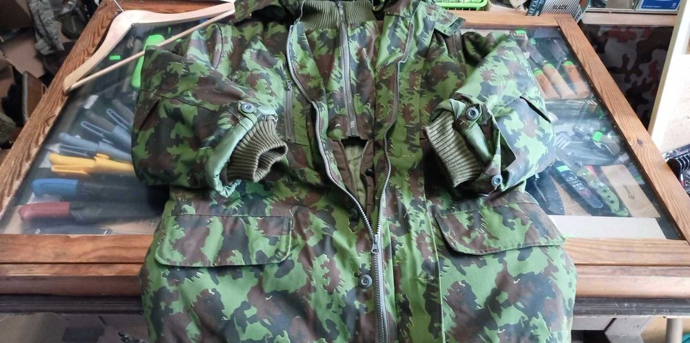 Parka Zimowa Armia Litwa M05 misko r.104/176 Unikat
