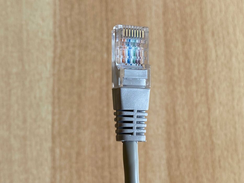 Сетевой кабель Ethernet Cat. 5 (патч-корд) - 1,1 м, витая пара 26AWG
