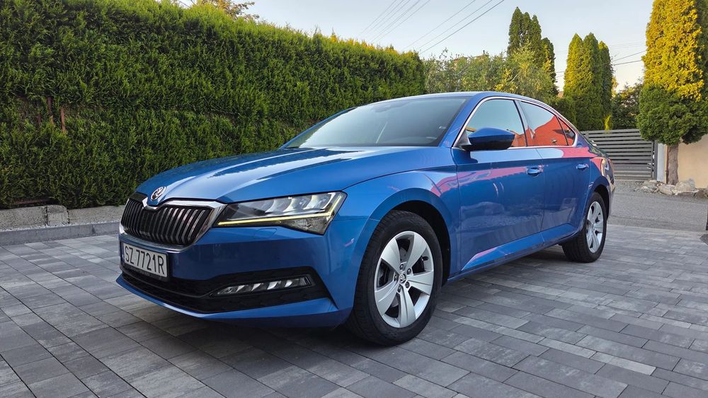 Skoda Superb 1.5 benzyna DSG, Salon Polska 1wł 100% bezwypadek automat stan wzorowy