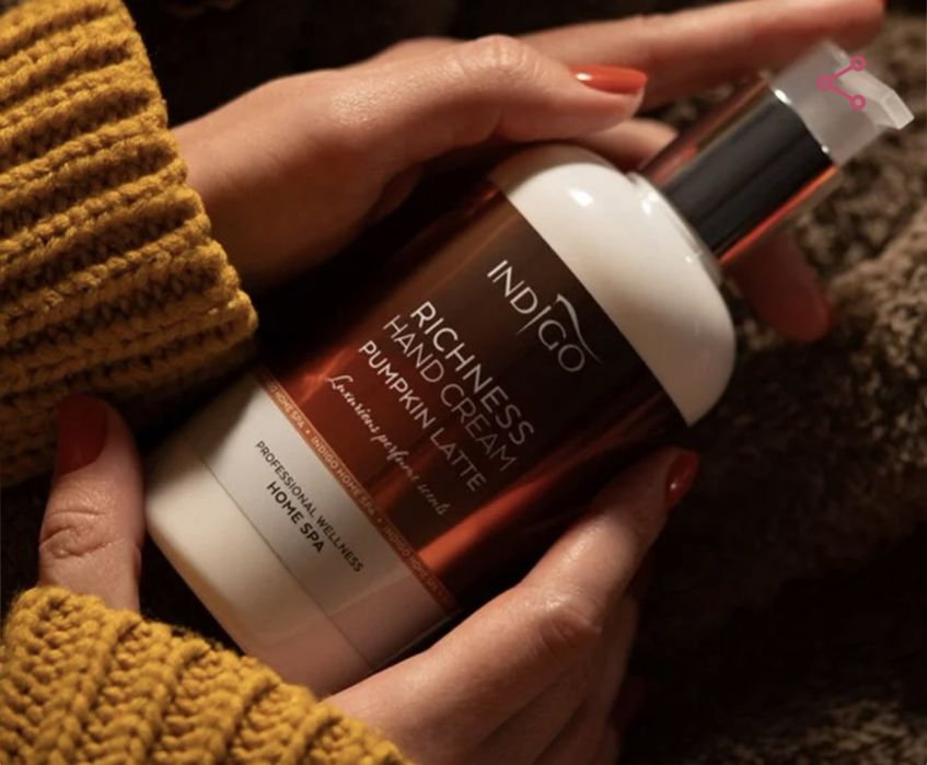 Indigo pumpkin latte krem do rąk.